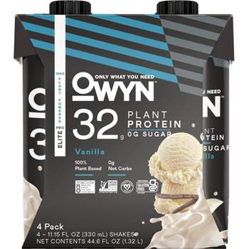 Iconic® Vanilla Bean Flavor Ready To Drink Protein Shake, 4 bottles / 11.5  fl oz - King Soopers