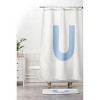 Deny Designs April Lane Art Block Monogram Memory Foam Bath Mat - 4 of 4