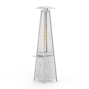 Acekool 42,000 BTU Pyramid-Shaped Outdoor Patio Heater - 1 of 4