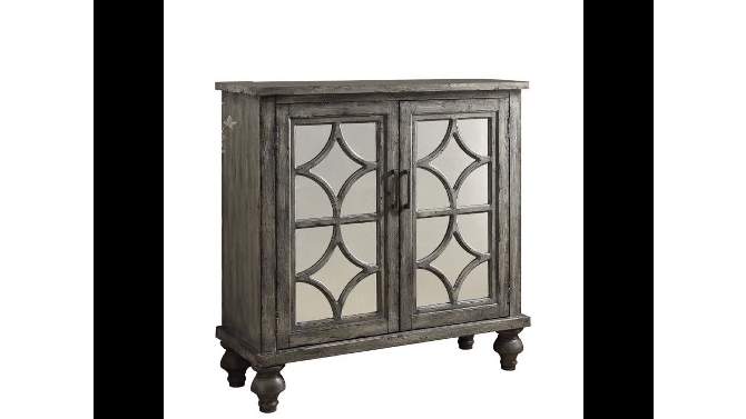 Velika Accent Table Weathered Gray - Acme Furniture, 2 of 9, play video