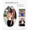 SHAPELLX Shapewear Bodysuit for Women Thong Backless Body Shaper Tummy Control U Plunge Strapless Top Corset Bodysuit—Beige 38 - 2 of 3
