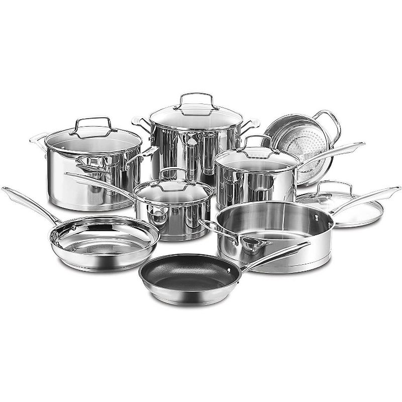 Cuisinart Professional Series 13pc Stainless Cookware Set - 89-13, 5 of 6