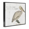Stupell Industries Funny Pelican Beach Phrase Pun, 20" x 16" - 3 of 4