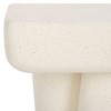 Leeza Accent Table - ACC2813A - White - Safavieh - 3 of 4
