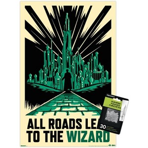 Trends International Wicked: For Good (2025) - All Roads Lead To The Wizard Unframed Wall Poster Prints - 1 of 4