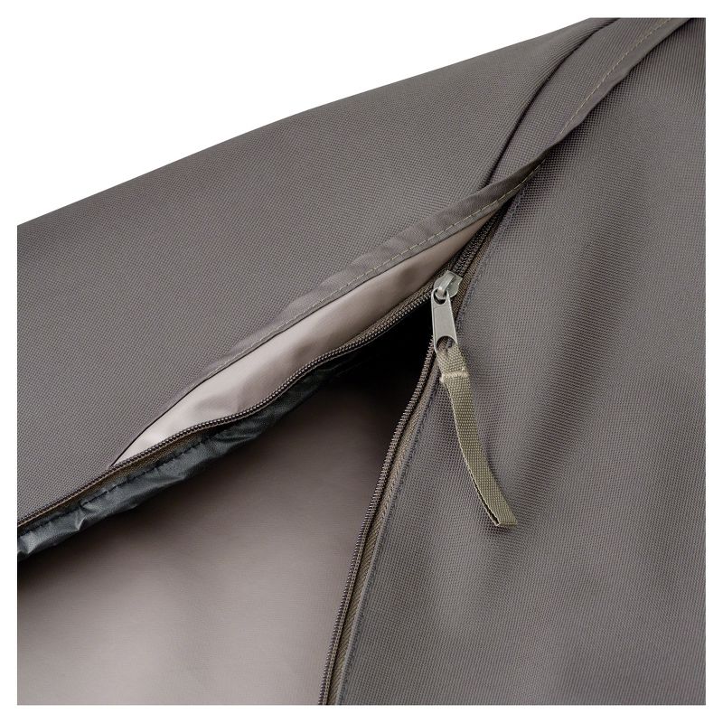 Ravenna Patio Umbrella Cover - 11' DIA Round or 8' Square - Dark Taupe - Classic Accessories, 6 of 13