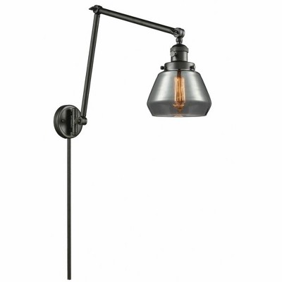 Fulton - 1 Light Double Extension Swing Arm Wall Sconce In Industrial Style-30 Inches Tall and 8 Inches Wide