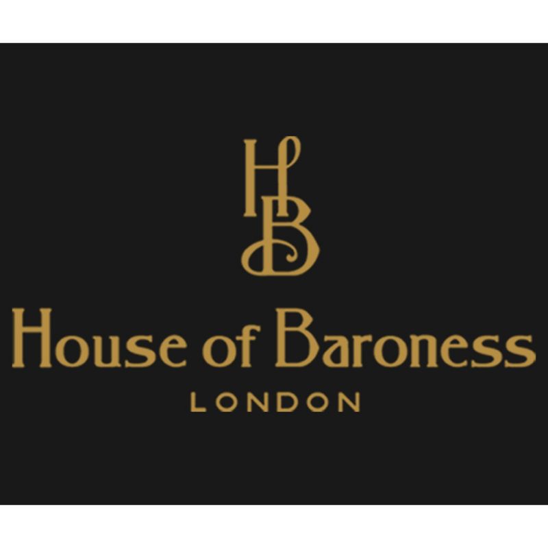 Girl's Cruella House of Baroness London Logo Gold T-Shirt, 2 of 5