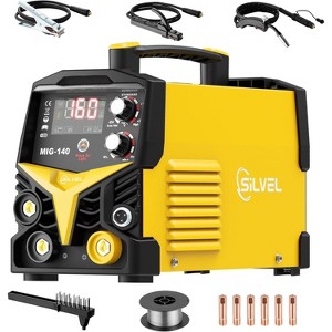 SILVEL 140A MIG Welder, 3 in 1 MIG/ARC/Lift TIG Welding Machine, 110V Flux Core Welder with IGBT Inverter, Gasless Welder Machine for Home Welder - 1 of 4
