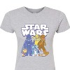 Women's - Star Wars - Easter Logo -Juniors Fitted Graphic T-Shirt Fitted Graphic T-Shirt - 2 of 3