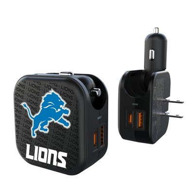 NFL NFC Teams Text Backdrop 18-Watt 2 in 1 USB A/C Charger