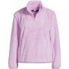 Lands' End Women's Half Zip Cozy High Pile Fleece Pullover - 3 of 4