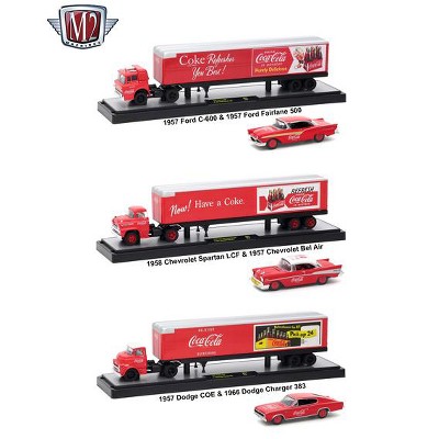 1:64 M2 COCA COLA AUTO TOW HAULERS TW01 - Miniaturas colecionáveis para a  sua loja