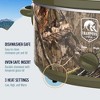 Trapper's Peak 7 Quart Oval Slow Cooker Pot with Heat Settings for Kitchen Appliances, Counter Top Use and Cooking, Mossy Oak Camo - 2 of 4
