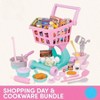 Play Circle Shopping Cart Grocery Set - Toy Food, Play Kitchen, Pretend Play - 4 of 4