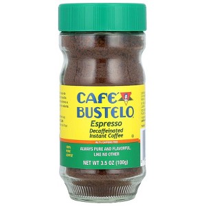 Cafe Bustelo, Espresso, Decaffeinated Instant Coffee, 3.5 oz - 1 of 2