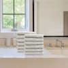 Linum Home Textiles 100% Turkish Cotton Denzi Washcloths (Set of 12) - 2 of 3