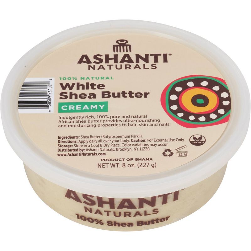 Ashanti African Creamy Shea Butter Anti-Frizz Treatment - White - 8 fl oz, 3 of 7