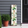 HomeRoots 36" Gold Green And White Solid Wood Home Sweet St Patrick's Day Porch Sign - 2 of 4
