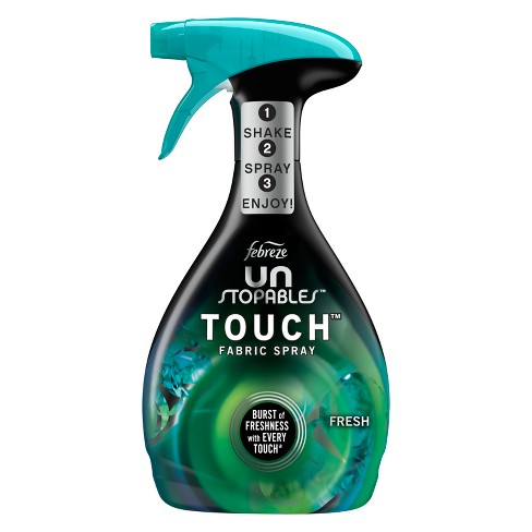 Febreze Unstopables Touch Fabric Spray And Odor Fighter - Fresh - 27 Fl Oz  : Target