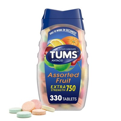 Tums Antacids Tablets - Tropical Fruit - 330ct