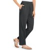 Collections Etc Pocketed Gauze Pants - 3 of 4