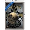Trends International NFL New Orleans Saints - Helmet 16 Framed Wall Poster Prints - 3 of 4