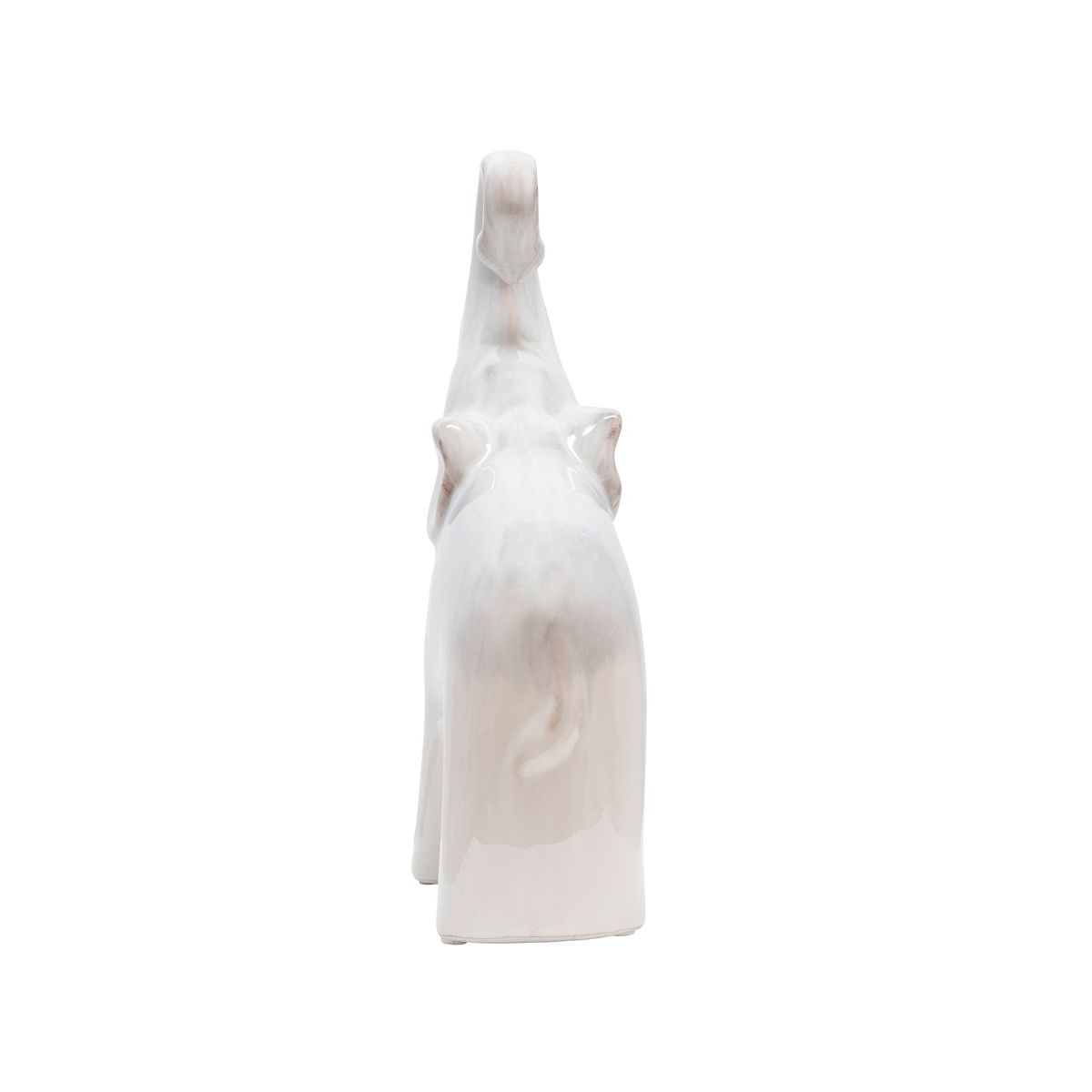 Sagebrook Home 11" Ceramic Elephant Sculpture - Contemporary Elephant Statue for Home or Office Decor - thumbnail 9