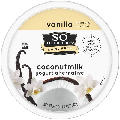 So Delicious Dairy Free Vanilla Coconut Milk Yogurt - 24oz_0