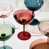 The Wine Savant Muted Colored Champagne & Cocktail Glasses, Beautiful Addition to Home Bar with a Unique Style & Decor - 6 pk - image 3 of 4