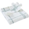 Kate Aurora Berkshire Cotton Plaid Fringed Accent Throw Blanket - 50 in. W x 60 in. L - 4 of 4