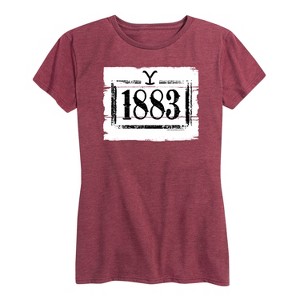 Women's - 1883 - 1883 Wood Sign Short Sleeve Graphic T-Shirt - 1 of 4