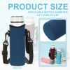 Unique Bargains Neoprene Insulated Water Bottle Sleeve with Strap - 2 of 4