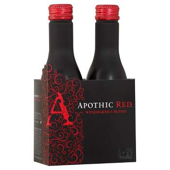Apothic Red Blend Red Wine - 2pk/250ml Aluminum Bottles