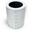 Nispira NDAP-01 NDAP-02 True HEPA Activated Carbon Air Filter Replacement for Air Purifier NDAP-01 NDAP-02 1,500 Sq. Ft. 1 Pack - 3 of 4