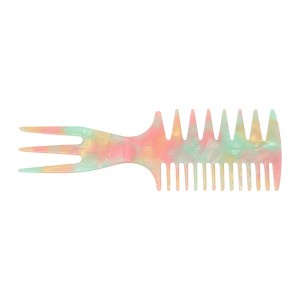Unique Bargains 3 in 1 Fish Bone Hair Comb 1 Pc - 1 of 4