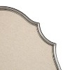 Kate and Laurel Leanna Framed Pinboard, 23.25x35.75, Silver - 2 of 4