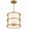 Crystorama Lighting Hulton 3 - Light Pendant in  Gold - 2 of 3