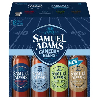 Samuel Adams Gameday Beers Seasonal Variety Pack - 12pk/12 fl oz Bottles