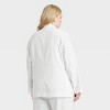 Women's Linen Relaxed Fit Spring Blazer - A New Day - image 2 of 3