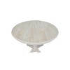International Concepts 36" Round Top Pedestal Table - 28.9"H - 3 of 4