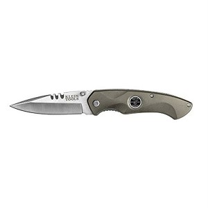Klein Tools Electrician's Stainless Steel Pocket Knife - 1 of 4