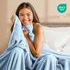 Microplush Fleece Bed Blanket by Bare Home - 3 of 4
