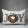 Creative Products Joy Wreath 20 x 14 Indoor / Outdoor Pillow - 3 of 3