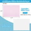 Unique Bargains 250gsm Cardstock DIY Craft Glitter Paper Sheets 20 Pcs - 2 of 4