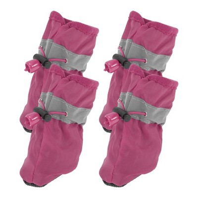 Unique Bargains Paw Protection for Dogs with Adjustable Straps