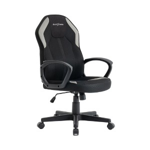 Ridstar Swivel Ergonomic Office Chair with Height Adjustment & Lumbar Support for Home & Office-Black - 1 of 4