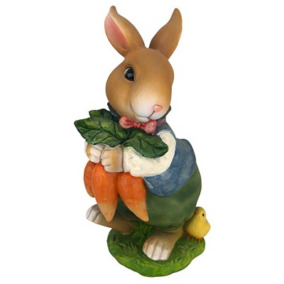 Design Toscano Bunny Hop Lane Mother And Father Rabbit Statues, Father - Multicolored