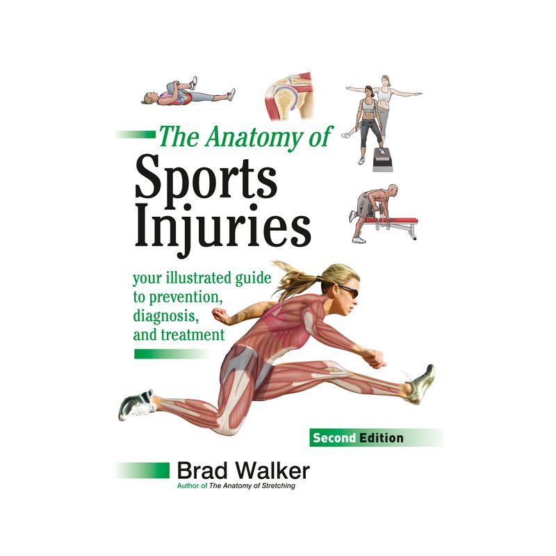 The Anatomy of Sports Injuries, Second Edition - by  Brad Walker (Paperback), 1 of 2