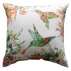 Manual Woodworks and Weavers Hummingbird Garden Throw Pillow – 12x12 Climaweave Outdoor Accent - 3 of 3